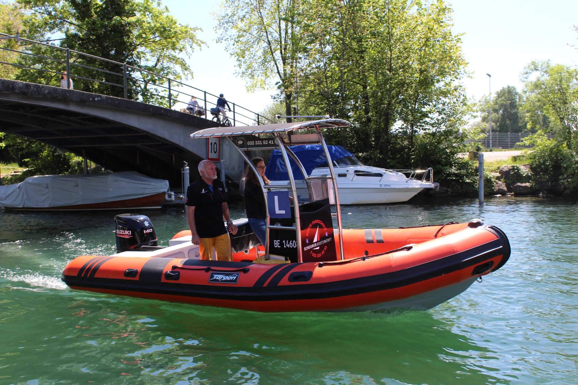 Bootsfahrschule - Scheurer Bootswerft AG