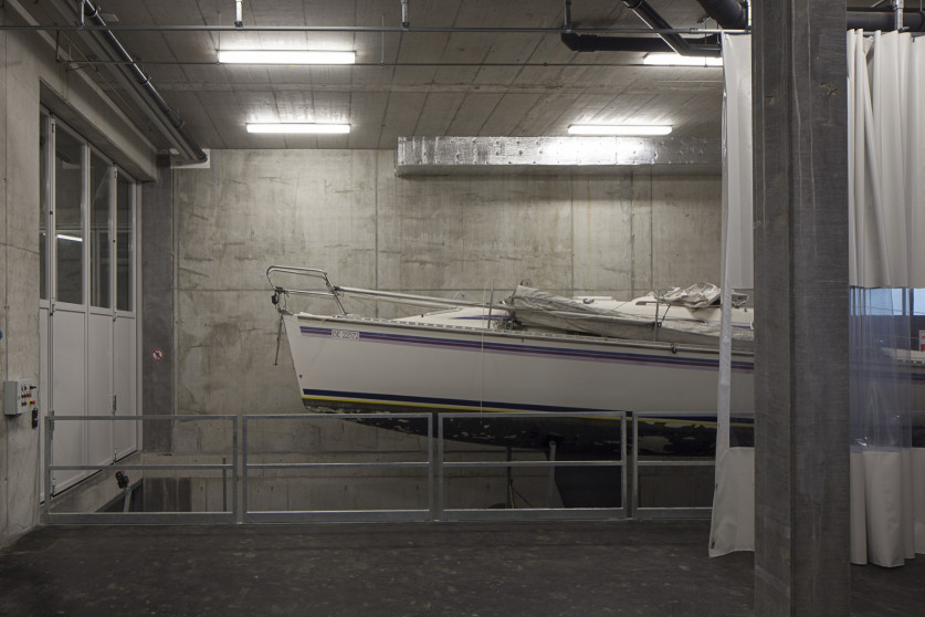 Wingerlager in der Halle